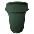 Hunter Green Spandex Trash Can Cover T160
