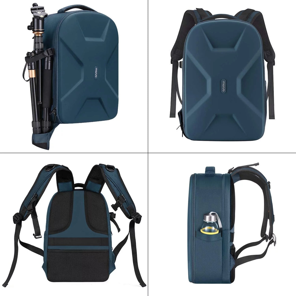Waterproof Hardshell Camera Backpack with Tripod Holder E21742