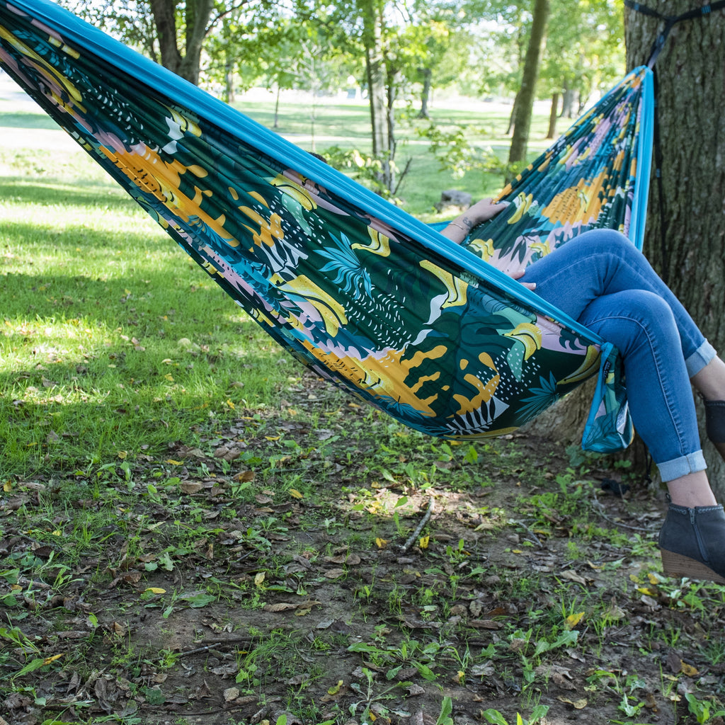 Lightweight Portable Nylon 1 Person Camping Hammock F306