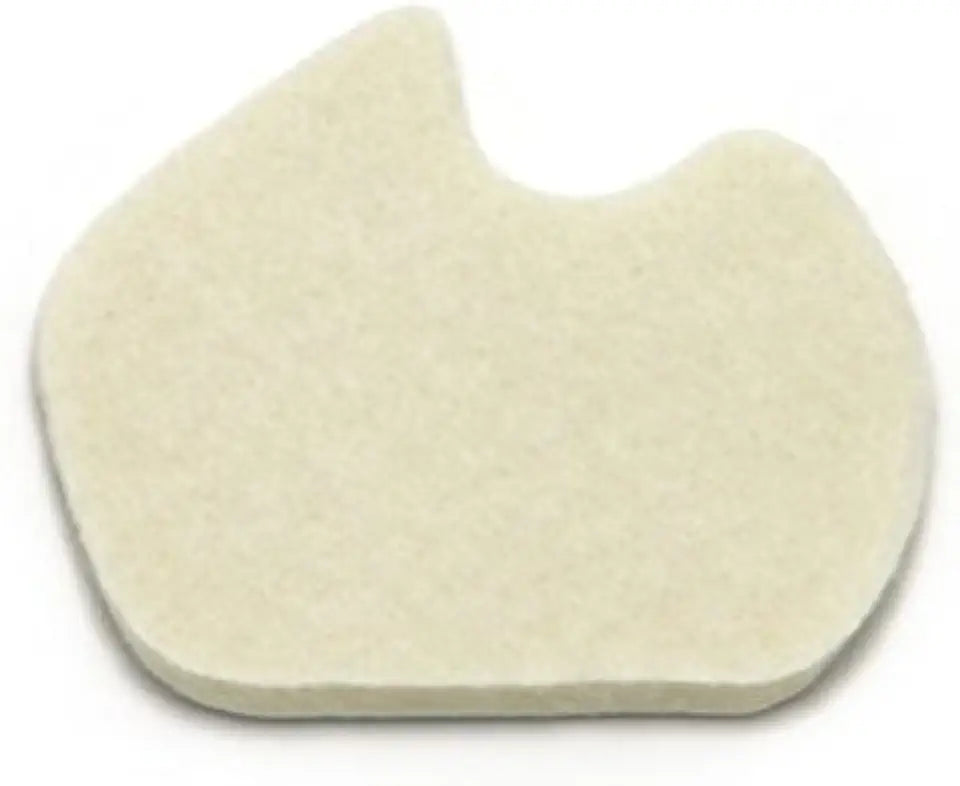 1/4" Felt Right Foot Dancer Pads, 100 Pads per Pack I381
