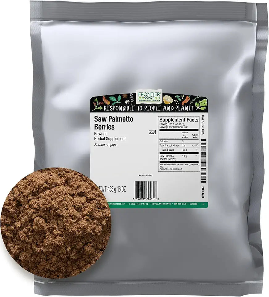 Saw Palmetto Berries Powder 1 Pound G1697