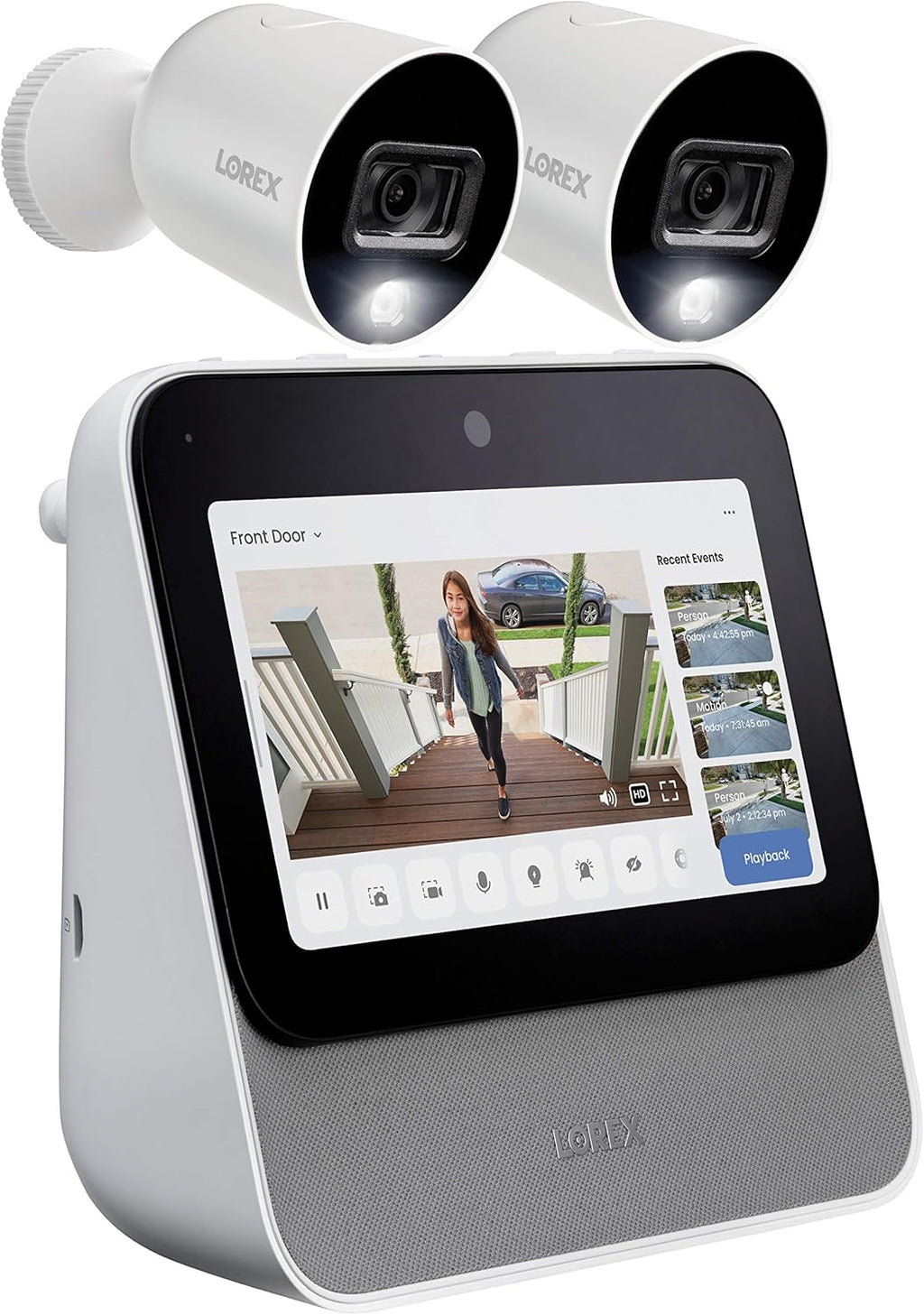 Wi-Fi Security Camera System with 1080p HD Bullet Cameras B3317