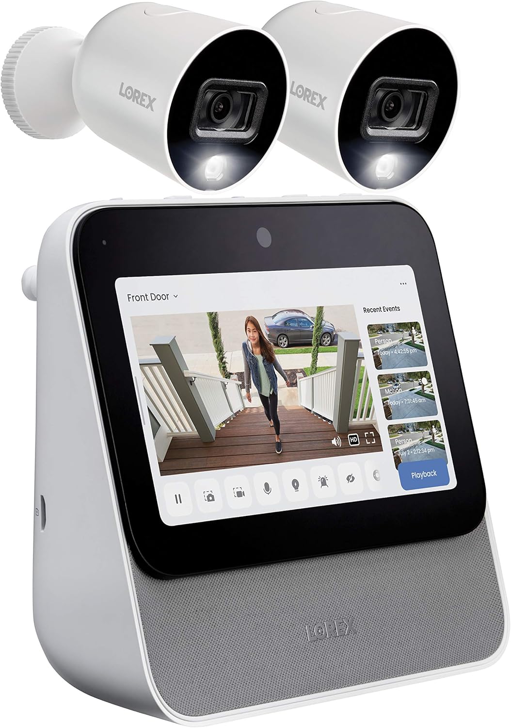 Wi-Fi Security Camera System with 1080p HD Bullet Cameras B3317