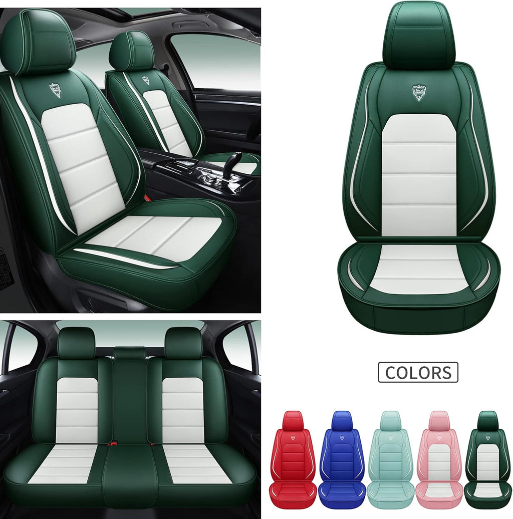5 Seats Full Set Synthetic Leather Car Seat Cover F4045