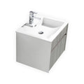 24 in. Ash Gray Wall Mount Bathroom Vanity I1975