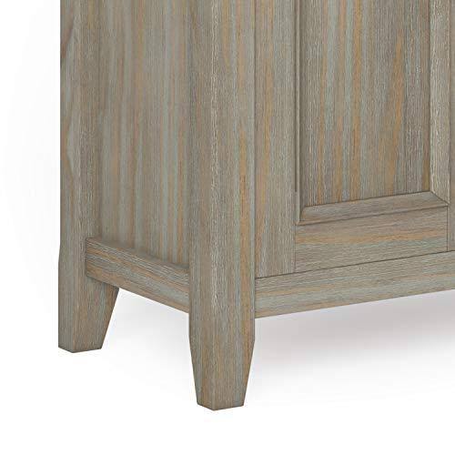 Solid Wood 32 in. Wide Low Storage Cabinet G9395
