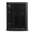 Black Compact Ethernet NAS V9628