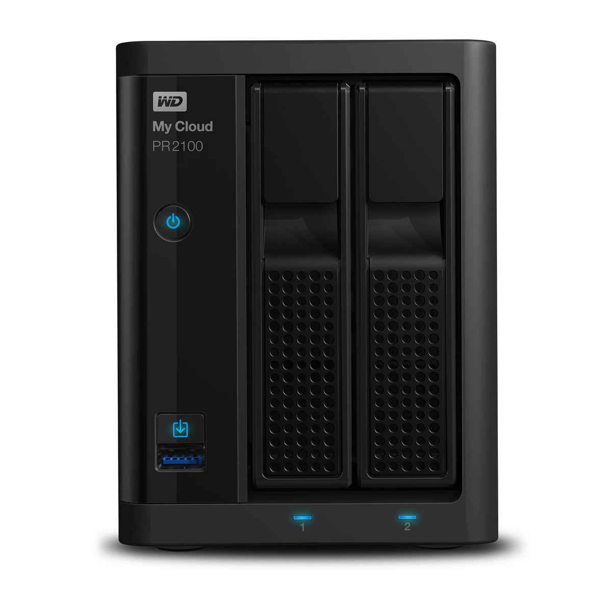 Black Compact Ethernet NAS V9628