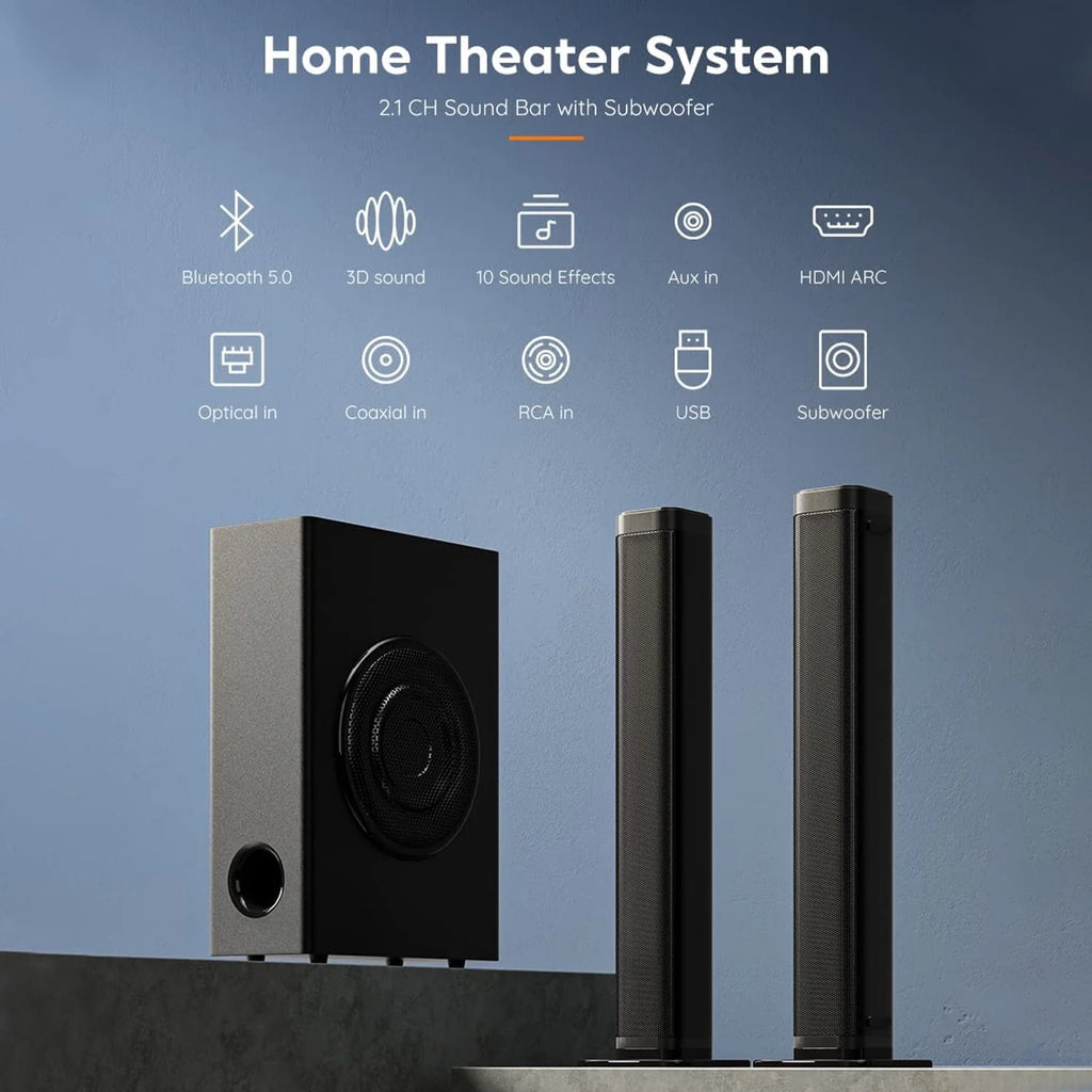 2.1 CH Soundbar with Subwoofer N31379