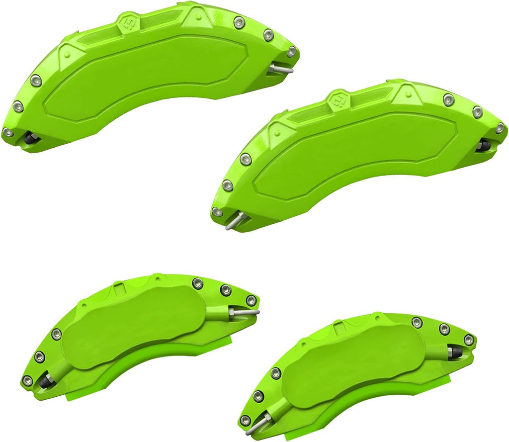 Green Brake Caliper Covers Set of 4 F2768