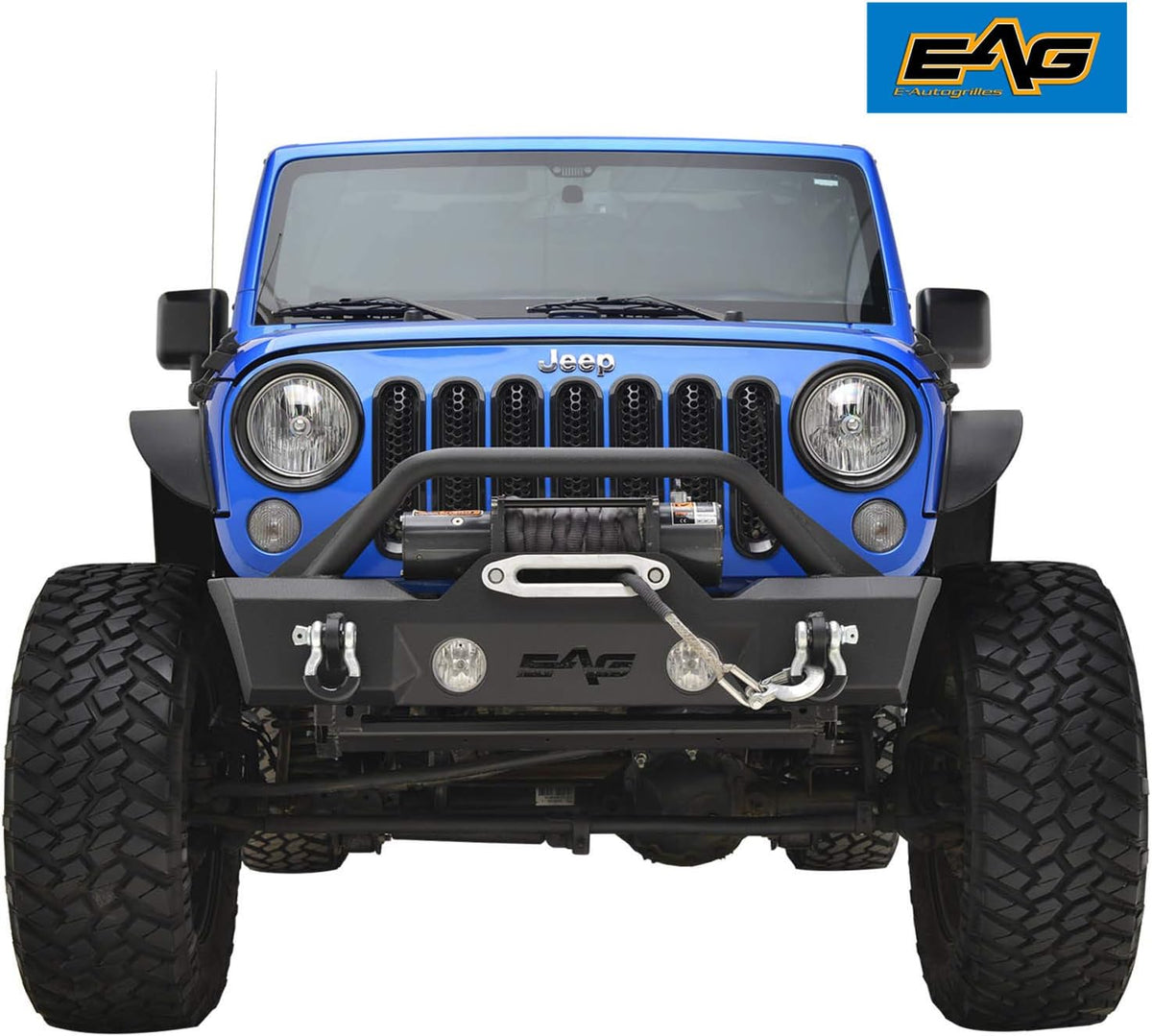 Front and Rear Bumper with Tire Carrier Combo L6365
