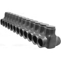 Black Insulated Multi Cable Connector Dual Entry 12 Ports C343