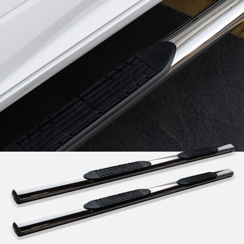 Stainless Steel 4 Oval Side Step Nerf Bars K84405