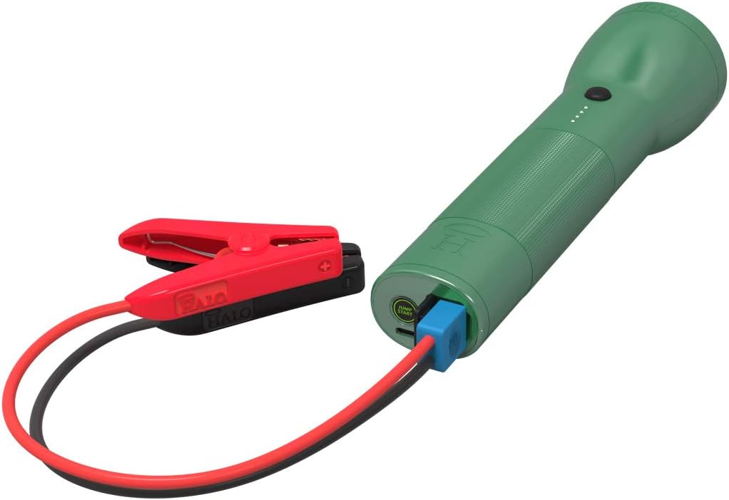 Rechargeable Lithium LED Flashlight with Car Jump Starter and Phone Charger K783