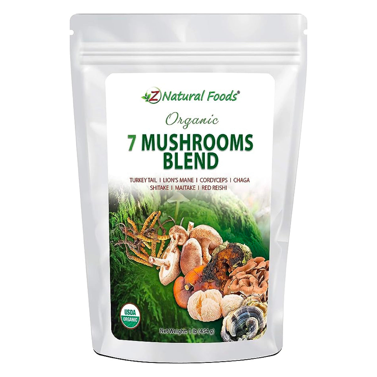 Organic 7 Mushroom Supplement 1 lb C5150