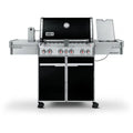 Black Propane Gas Grill with Rotisserie G562159