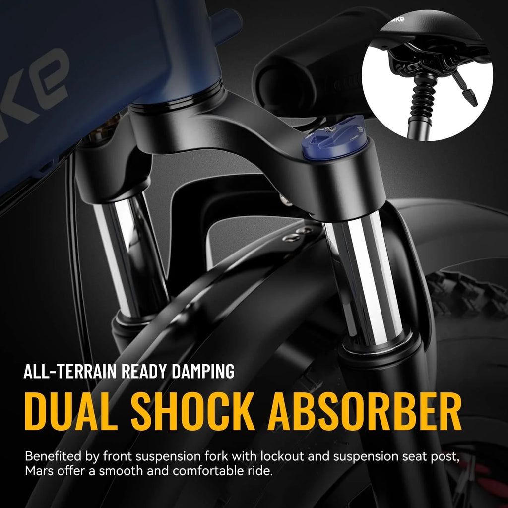 500W Motor 600WH Removable Battery Foldable 20 x 4.0 Fat Tire Electric Bike Z1039