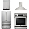 30 Electric Range, Range Hood, Refrigerator, Dishwasher M6957