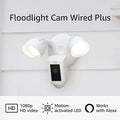 Wired Floodlight Cam with 1080p HD Video V6955