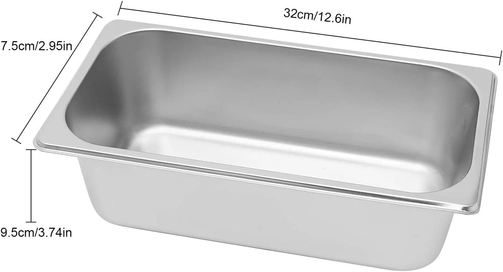 13.5L Stainless Steel Chafing Dish with 3 Pots W272