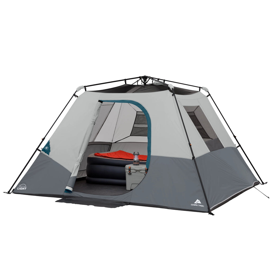 6-Person Instant Cabin Tent with LED Light V1827