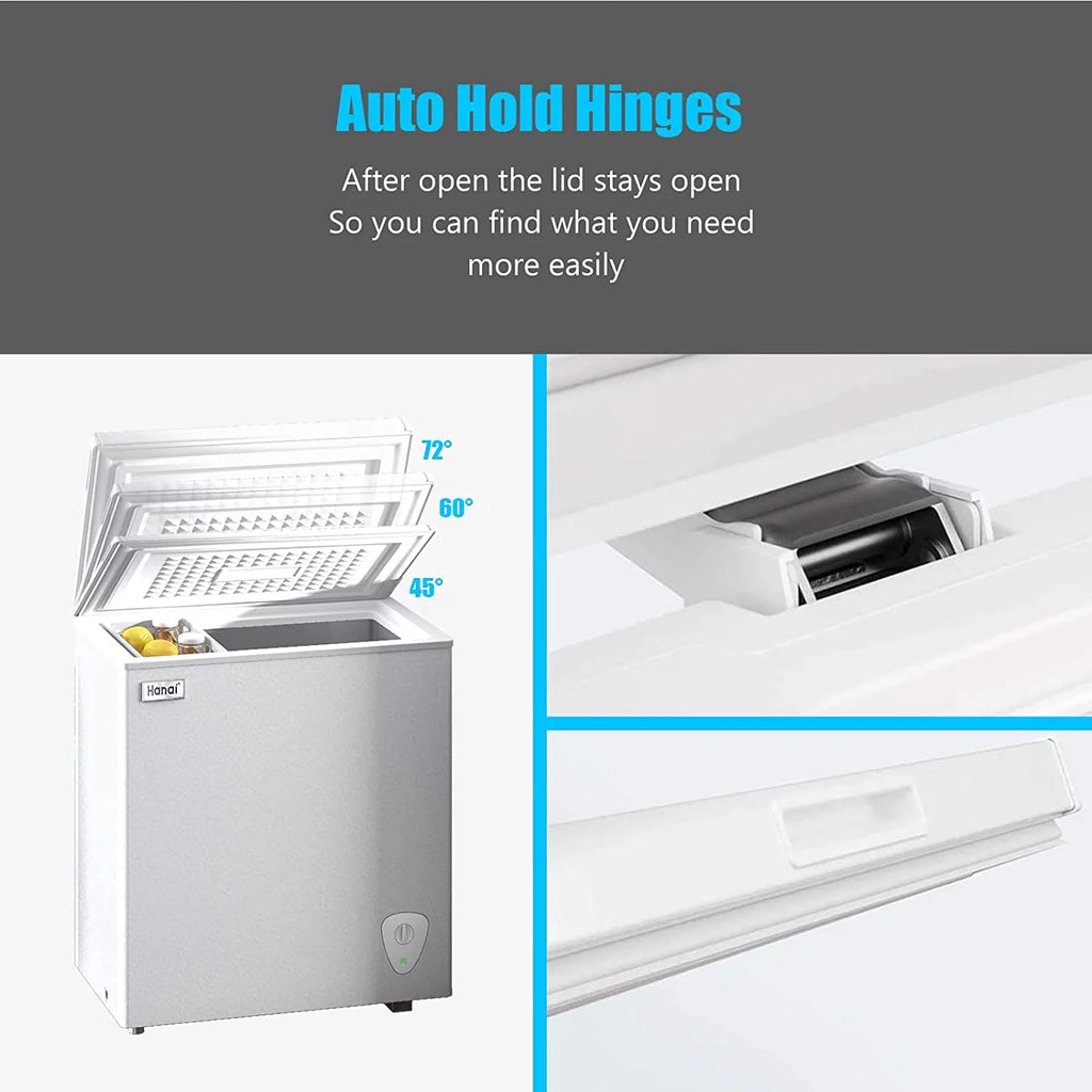 5.0 Cu Ft White Chest Freezer D689922