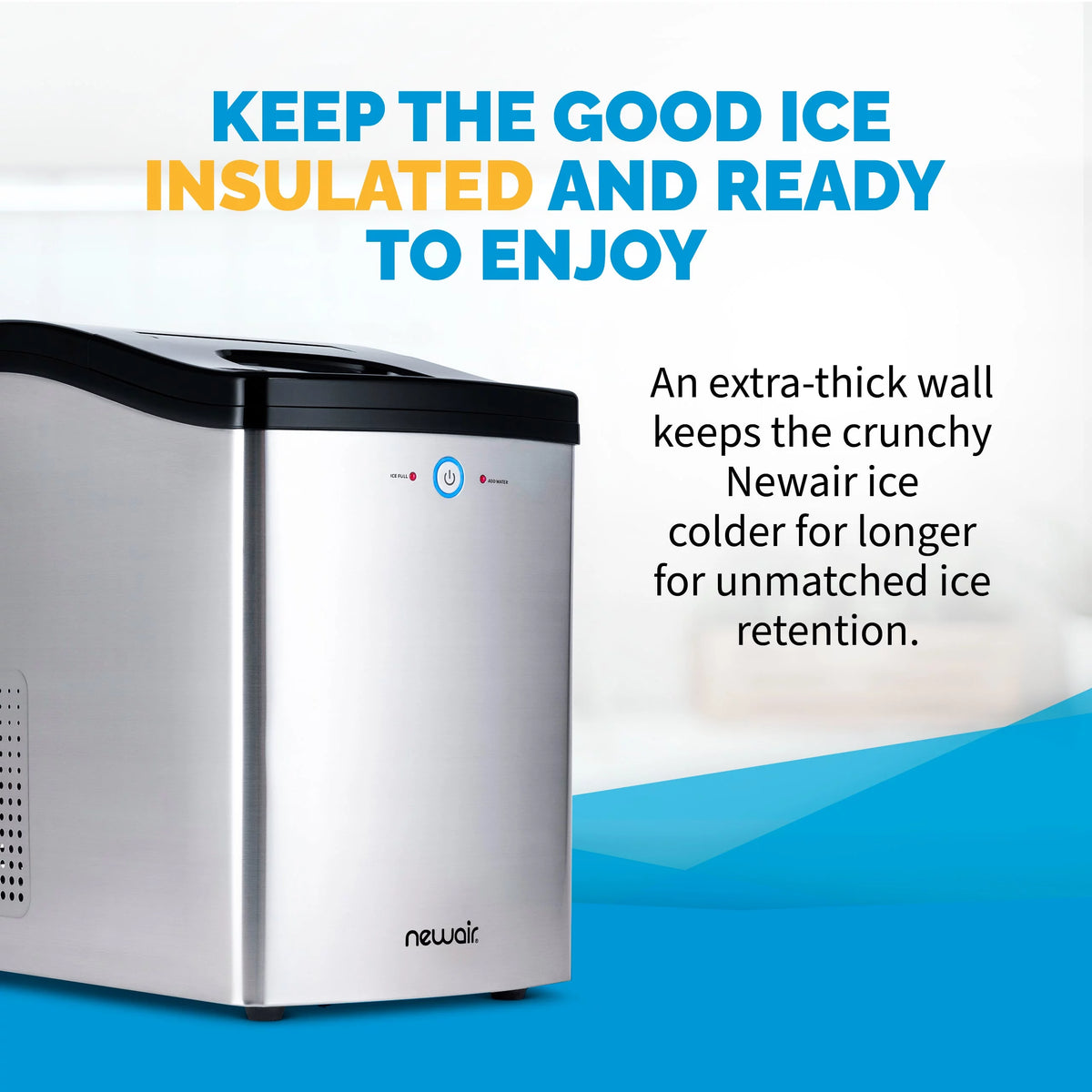 45lb. Nugget Countertop Ice Maker with Self-Cleaning Function F3121