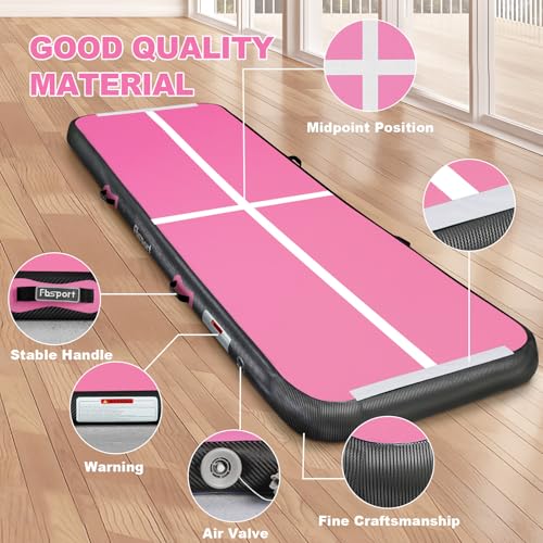 Inflatable Air Gymnastics Mat 4/8 inches Thickness with Pump D944212