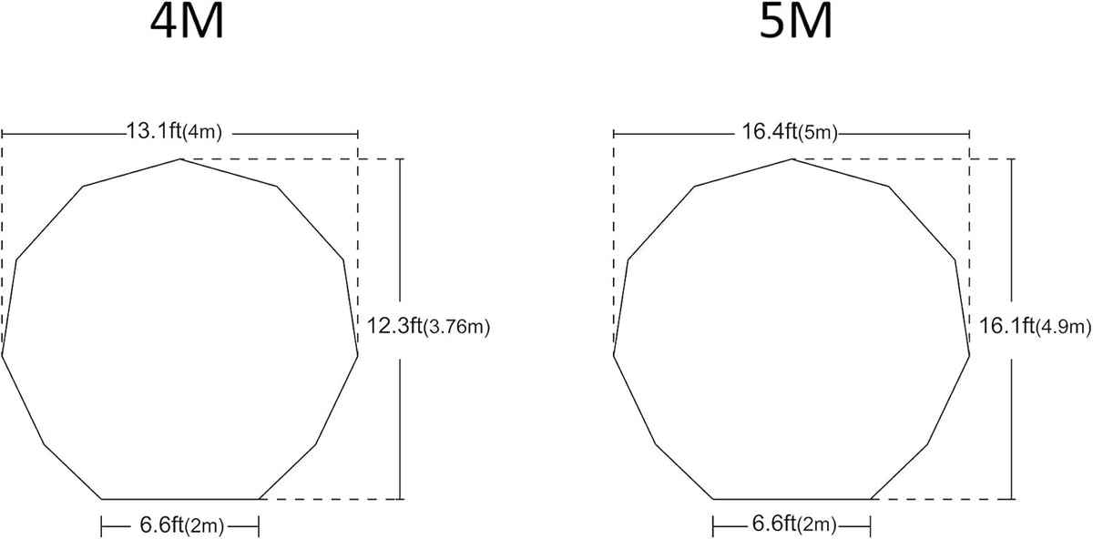 Waterproof Tent Footprint Mat with Drawstring Bag X41157