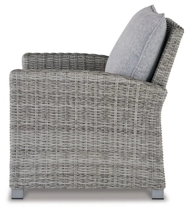 Light Gray Lounge Chair with Cushion X922