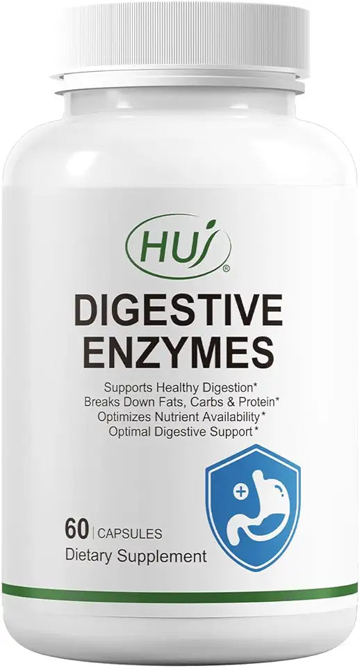 60 Capsules Digestive Enzymes Supplement X733