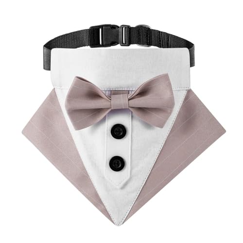 Adjustable Dog Bowtie Bandana W64695