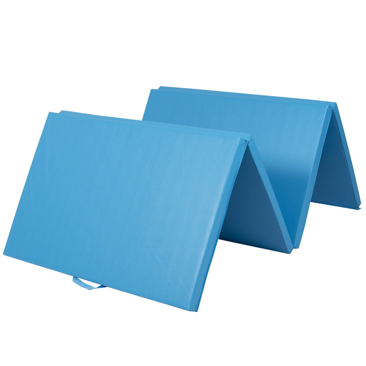 Folding Gymnastics Mat 4-Panel Exercise Floor Mats M834914