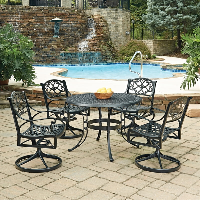 Brown Aluminum Outdoor Dining Table E9153
