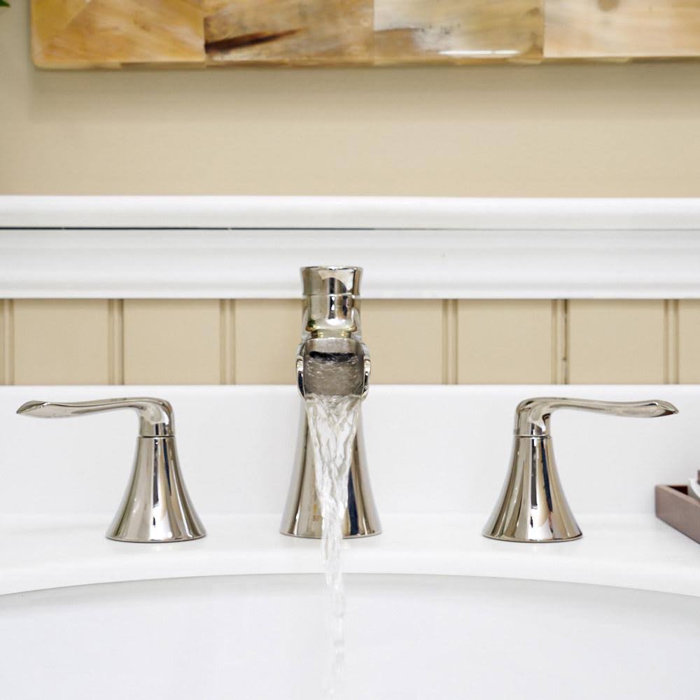 Polished Chrome Widespread Faucet P816