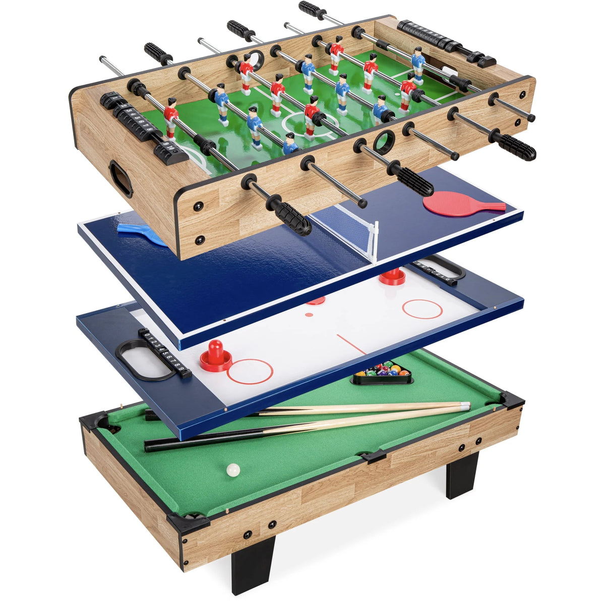 4-in-1 Multi Game Table M86322