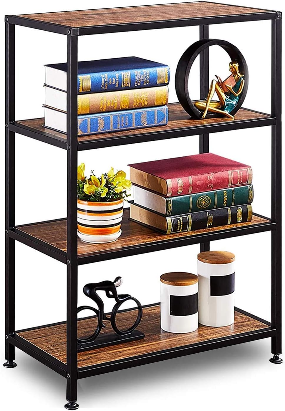 4-Tier Metal Frame Bookshelf G6593