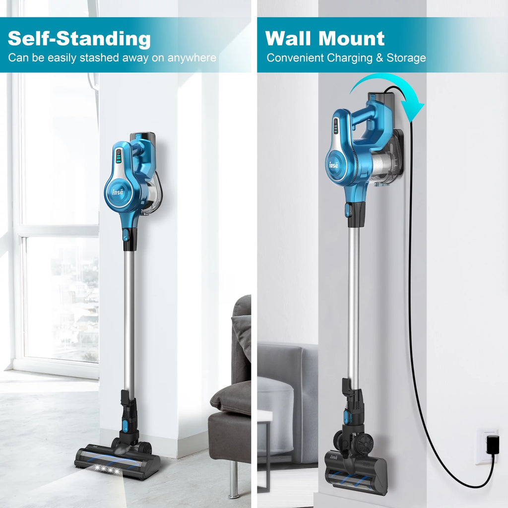 Cordless Vacuum Cleaner with 2 Batteries E2918
