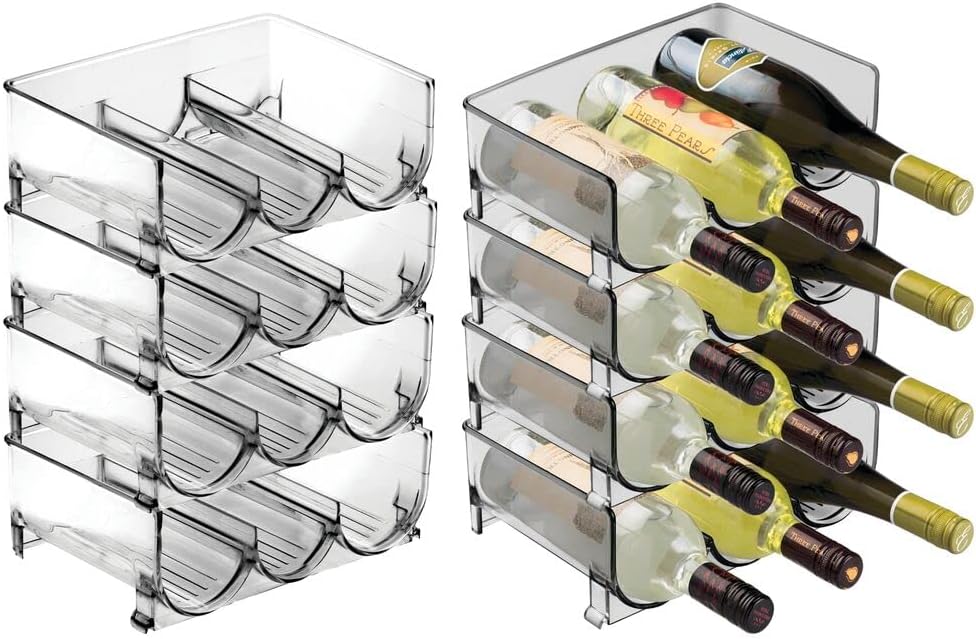 Plastic Stackable Wine Bottle Holder Stand I6479
