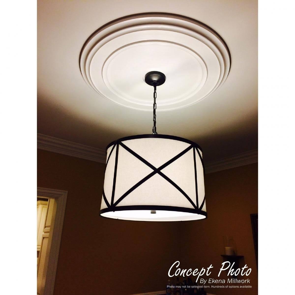 Hand-Painted Ceiling Medallion T51279