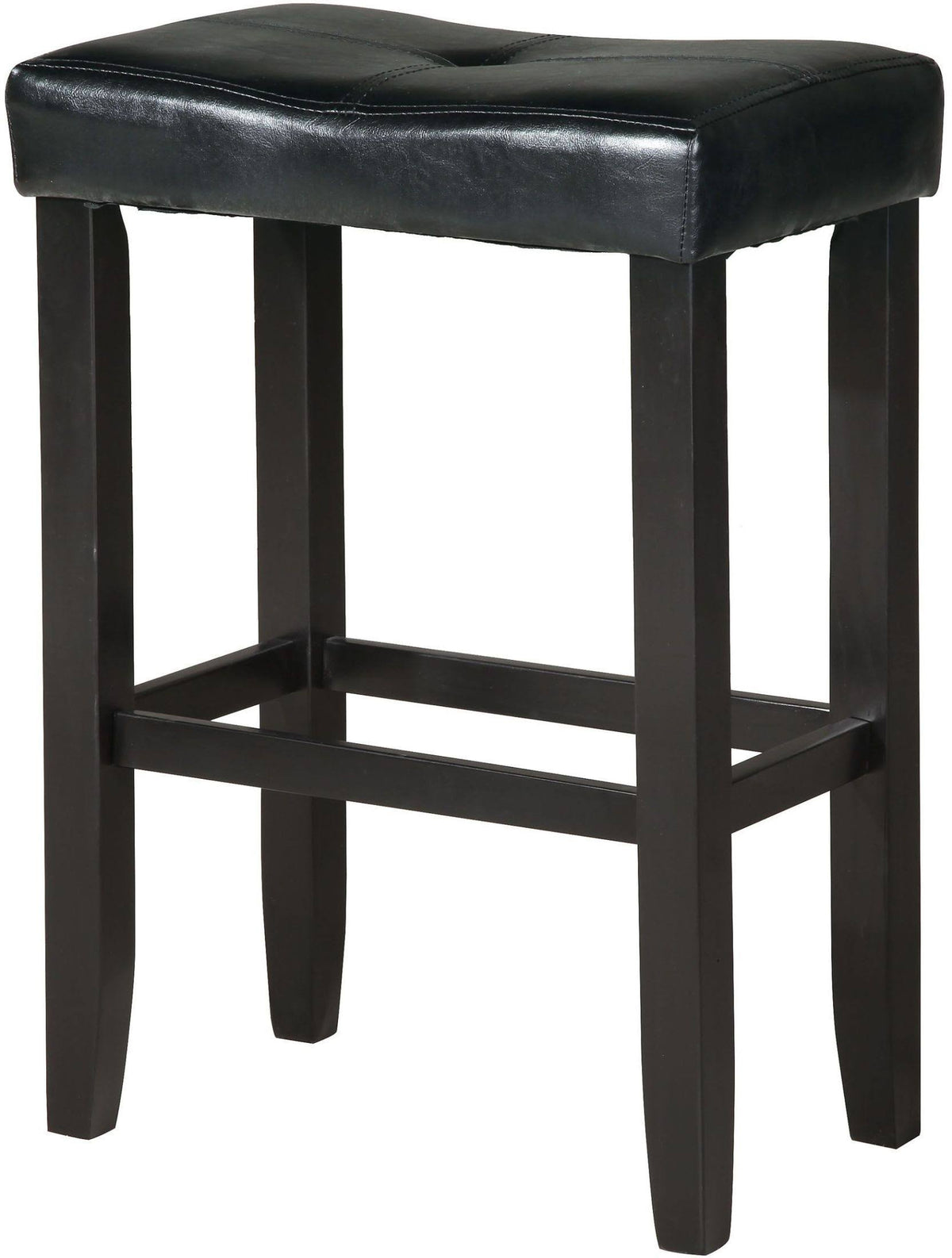 Black Counter Height Stool Set of 2 J510