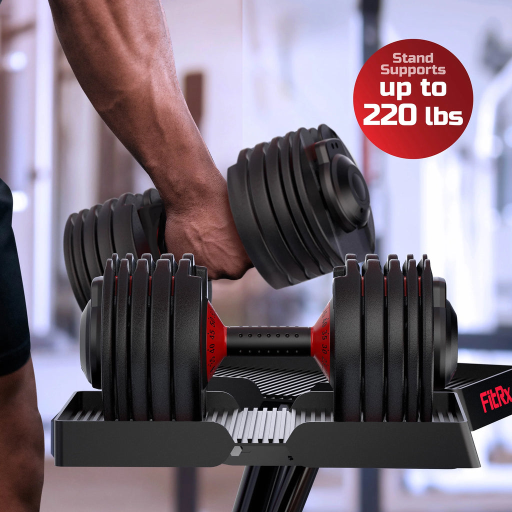 Adjustable Dumbbell 5-52.5 lbs Black W9723