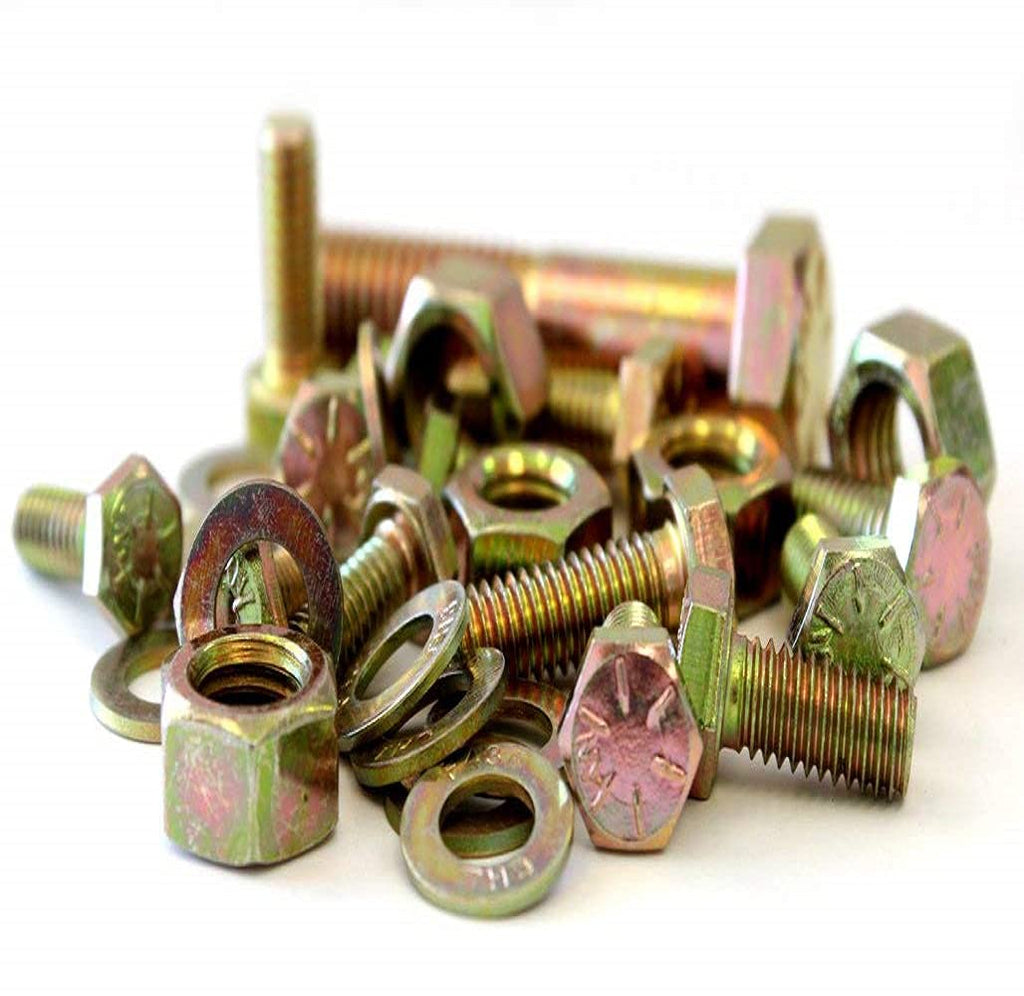 3,765 Piece Grade 8 Coarse Thread Nut Bolt & Washer Assortment Kit Y9038