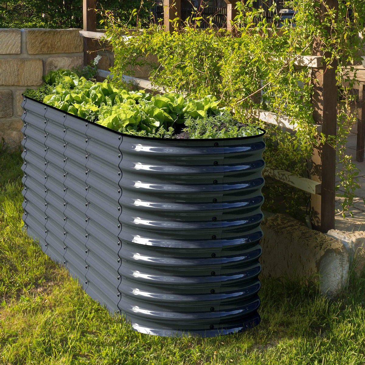 32 Tall 12-in-1 Raised Garden Bed C656
