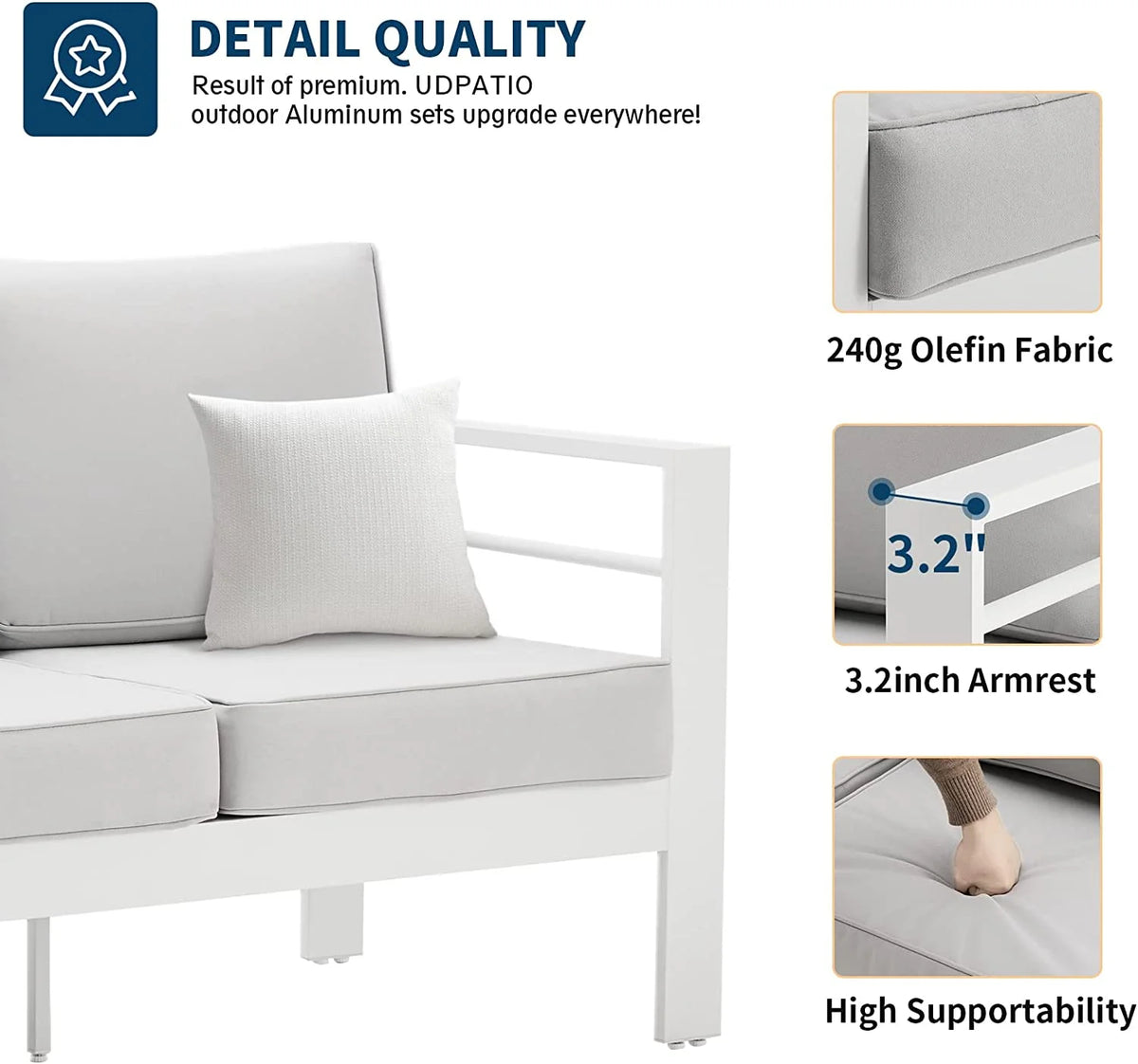 Aluminum Patio Furniture Set G1095