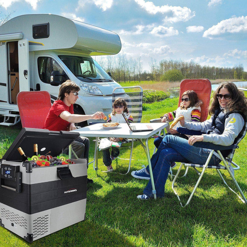 12 Volt 55 Quart Portable Car Refrigerator B818400