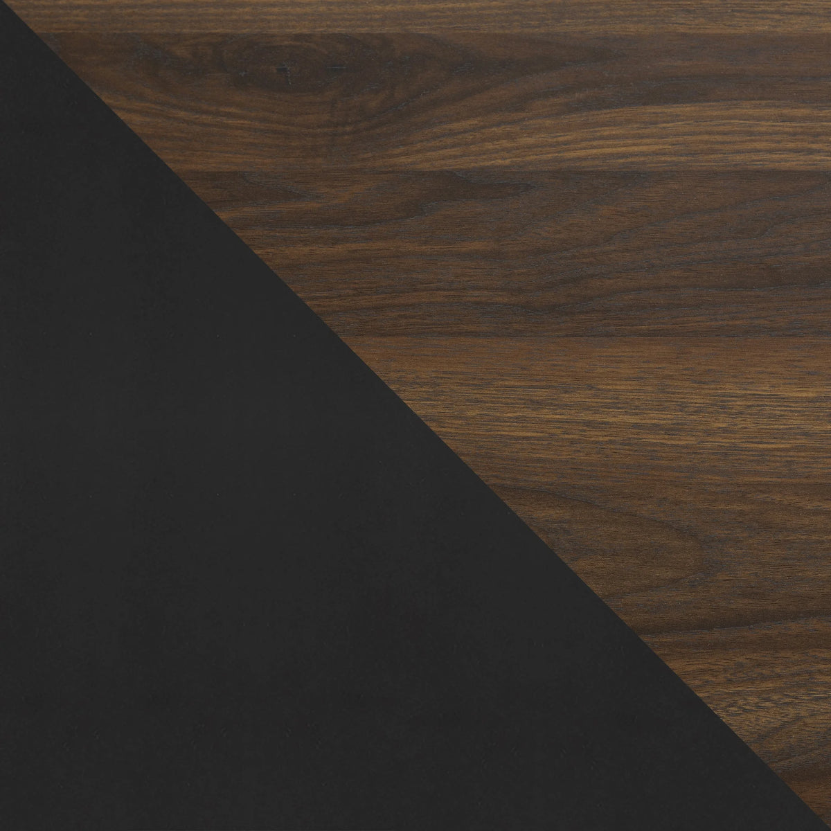 Set of 2 Dark Walnut Round Side Tables G850166