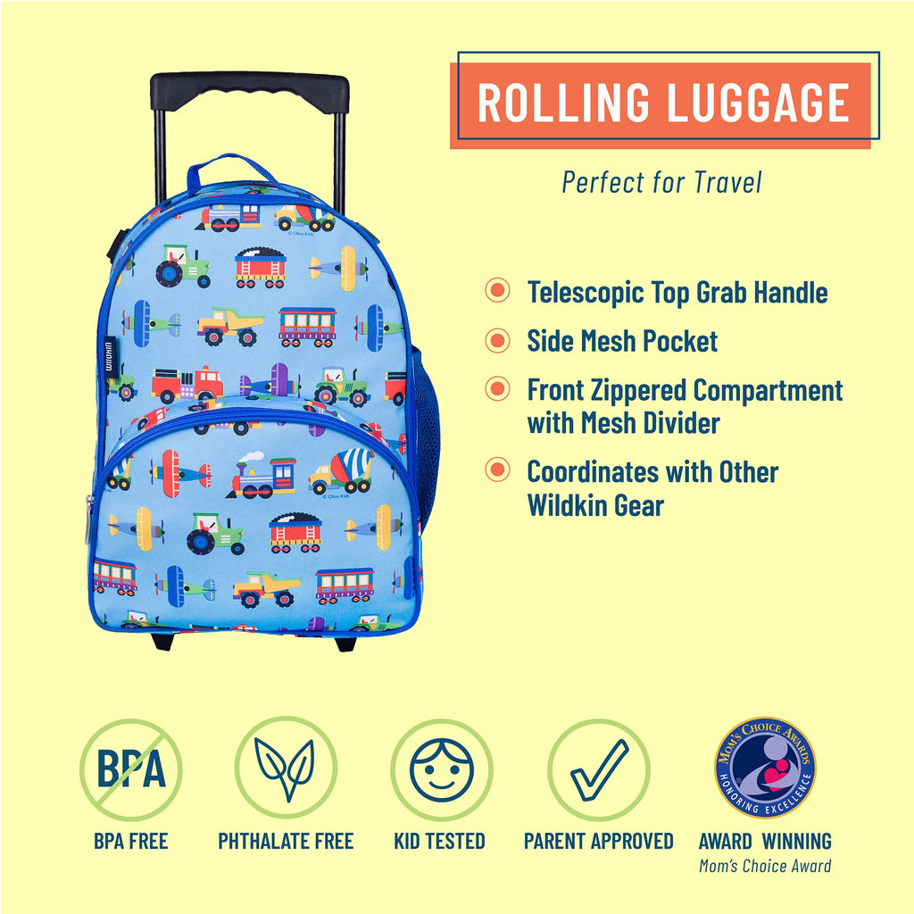 Kids Rolling Suitcase Carry-On Size K536