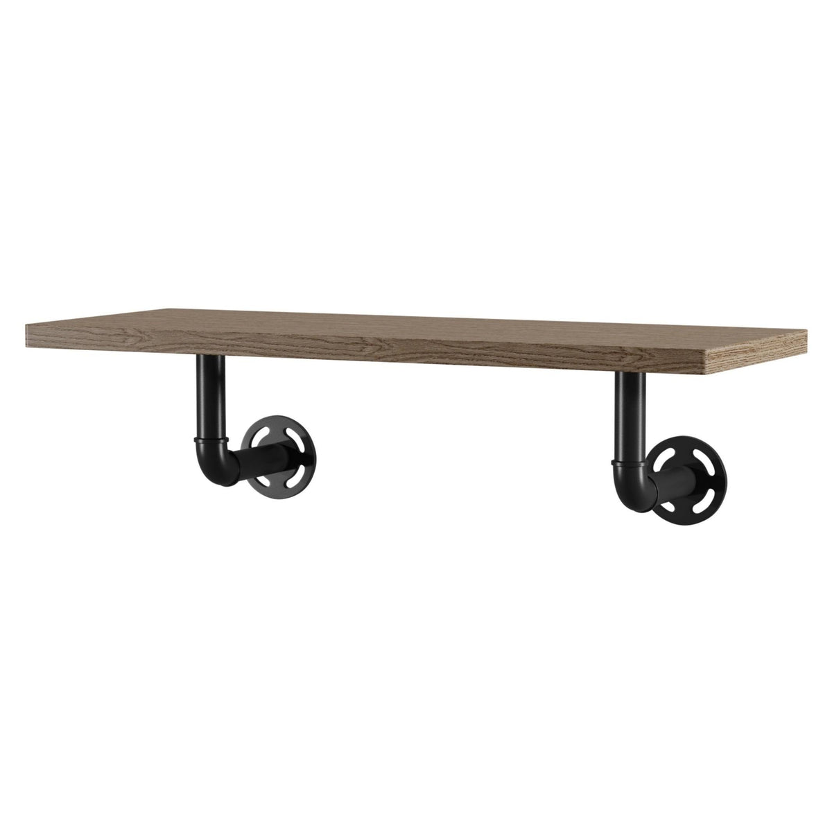 2-Tier Floating Ladder Wall Shelf I860