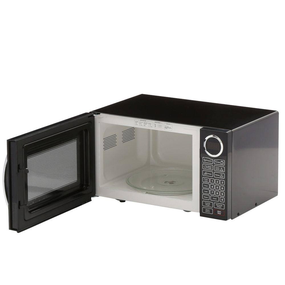 Black 0.9 Cu ft Microwave D652